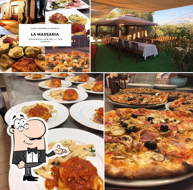 Tra le varie cose da La Massaria si possono trovare la interni e cibo