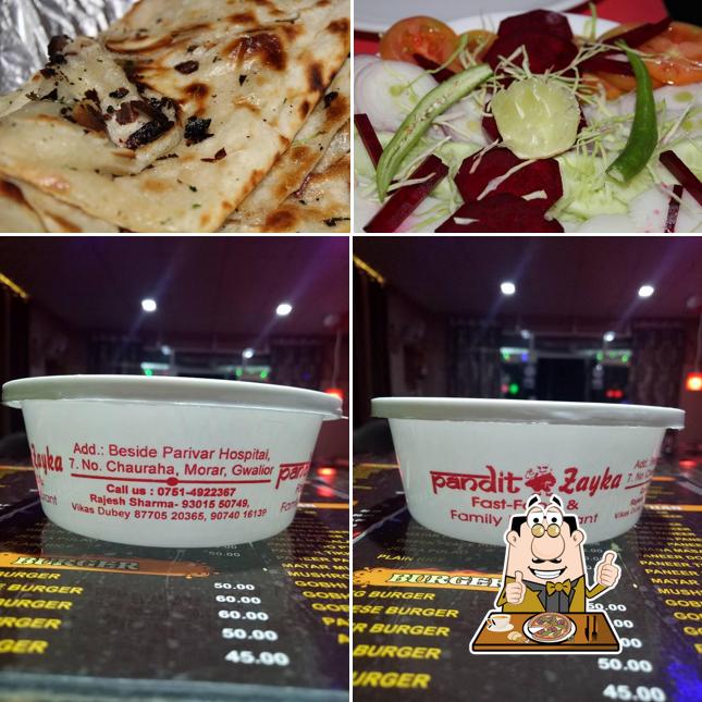 Pick pizza at Pandit Zayka