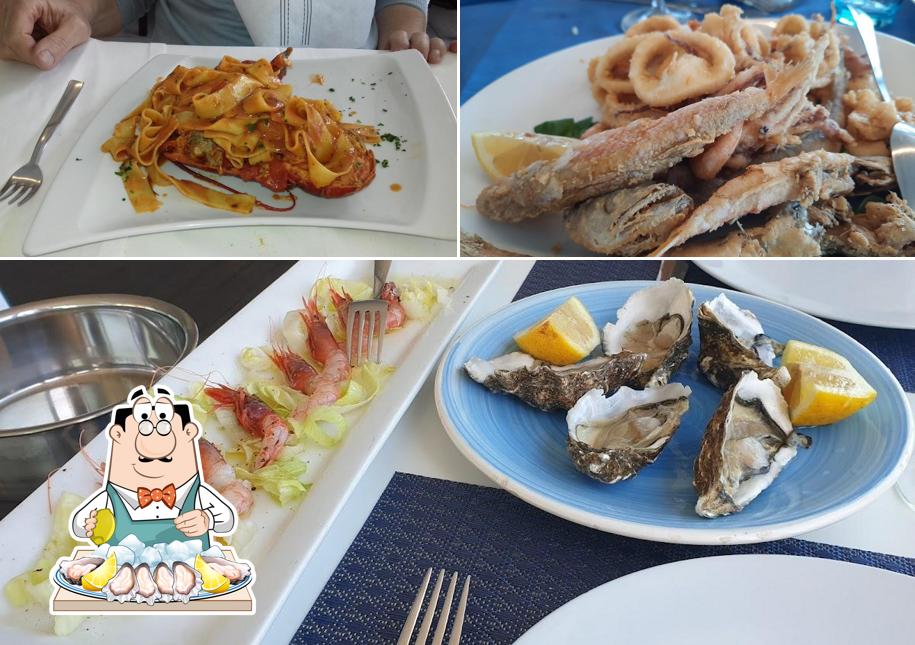 Ostriche al Ristorante Ricomincio da 3