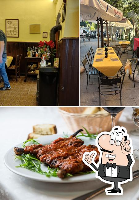 Dai un'occhiata agli interni di Trattoria dei Cacciatori