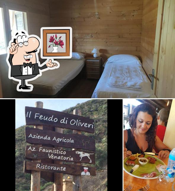 Gli interni di Il Feudo di Oliveri