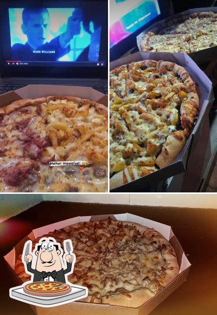 No STOP pizzaria, você pode provar pizza