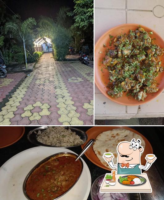 This is the picture depicting food and exterior at Hotel Rajlaxmi And Loadging