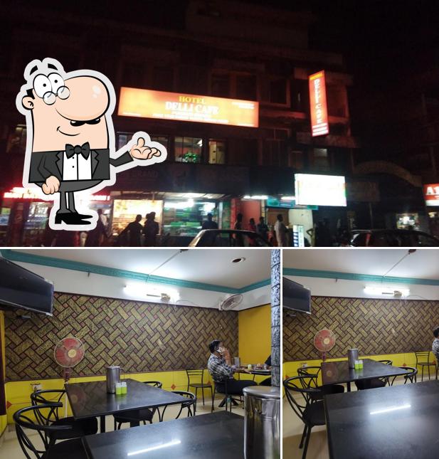 Check out how Delli Cafe and Punjabi Dhaba looks inside
