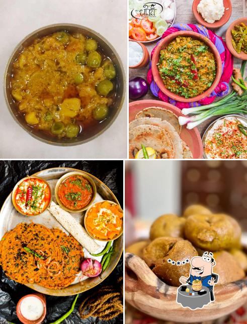 Meals at Dhora flavours of Rajasthan