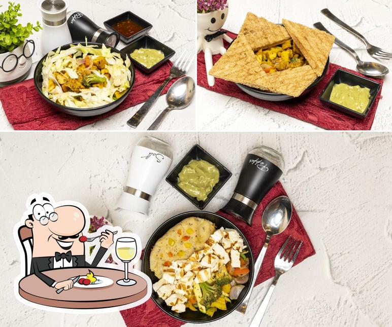 Meals at Muscleholics Hoshiarpur - The Healthy Food Cafe