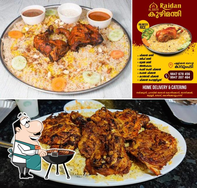 Order meat meals at RAIDAN KUZHIMANTHIpallikkalbazaar
