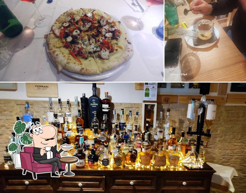 La immagine della interni e pizza di Al Soppalco