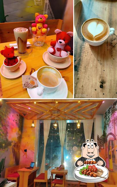 The photo of food and interior at Jack and Juliet