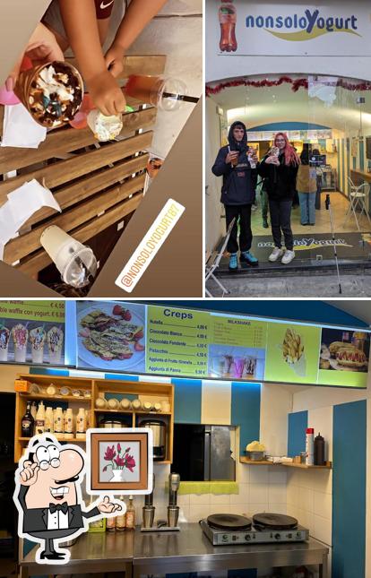 Gli interni di NonsoloYogurt