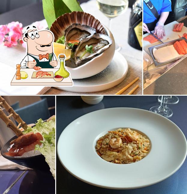 Gamberetti e grana al Ristorante Tesoro