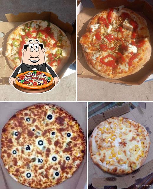 Try out various kinds of pizza