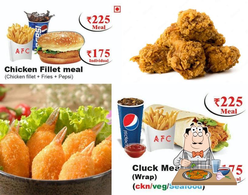 Chicken wings at AFC Fried Chicken