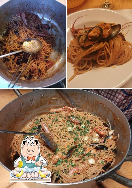 Ordina la cucina di mare a Trattoria al Cacciatore