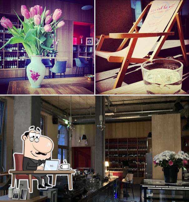 Siediti a un tavolo di Ici c'est le vin - Weinbar • Bistro • Vinothek