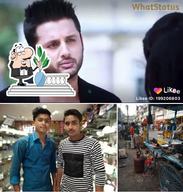 The exterior of Nitin Litti Dukan
