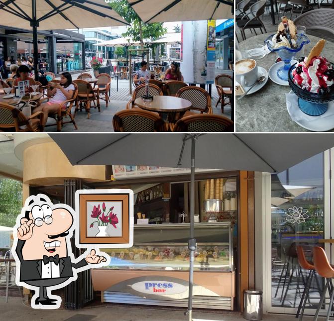 Dai un'occhiata agli interni di Press bar
