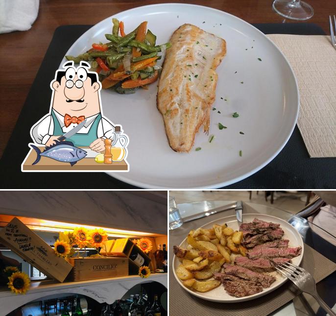 Salmone grigliato al il Circolo