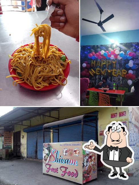 The interior of shivam fast food