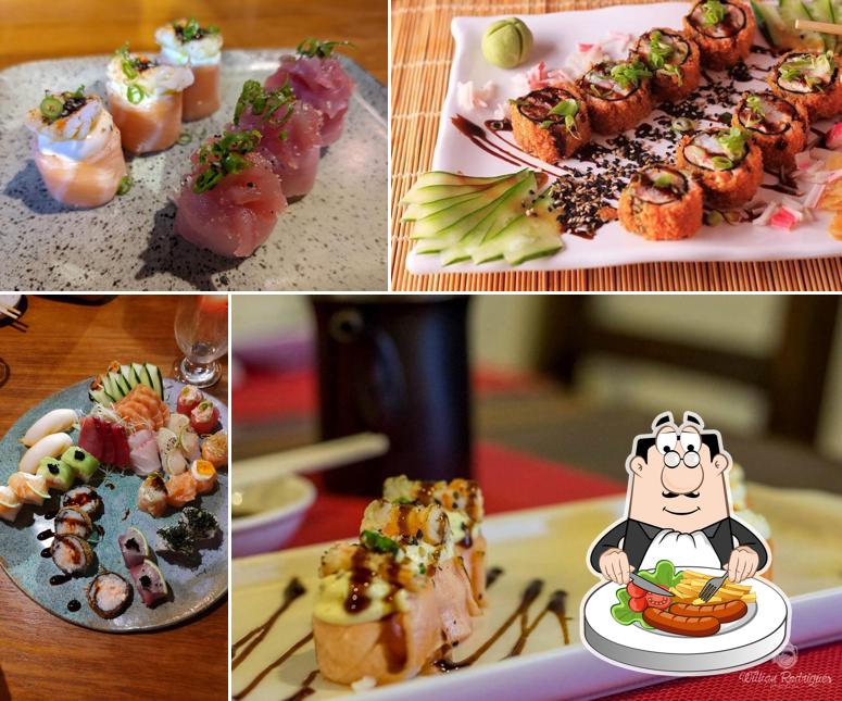 Platos en Sushi Bistrô