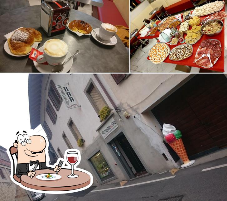 Platti al Taverna Del Caio Bar Gelateria tabacchi rivendita giornali