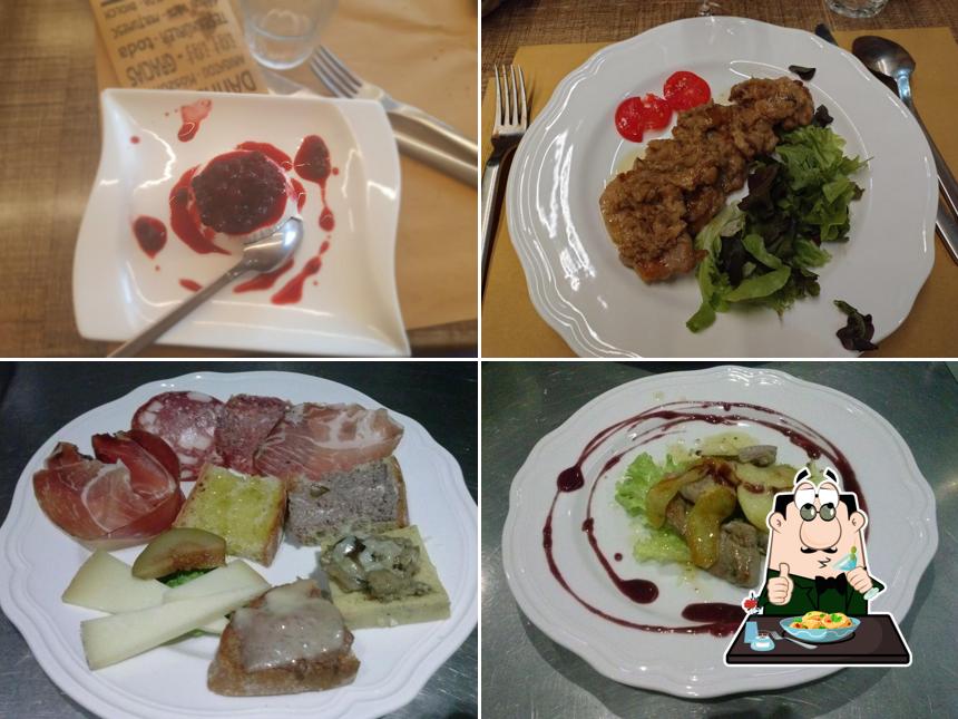 Platti al Osteria Bastarda Rossa