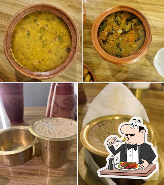 Food at Andhra Restaurant