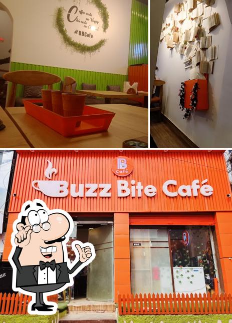 The interior of Buzz Bite Cafe