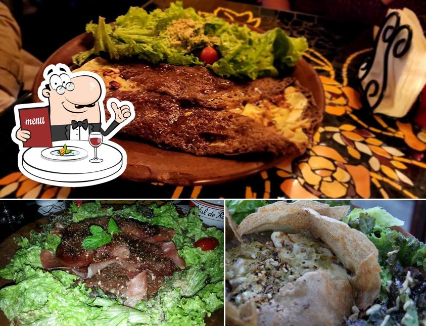 Salada césar em Le Blé Noir