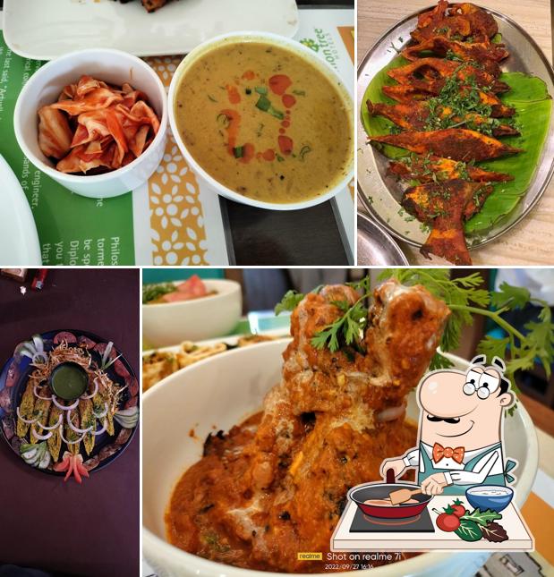 Chicken curry at KARMA SHOOTERS