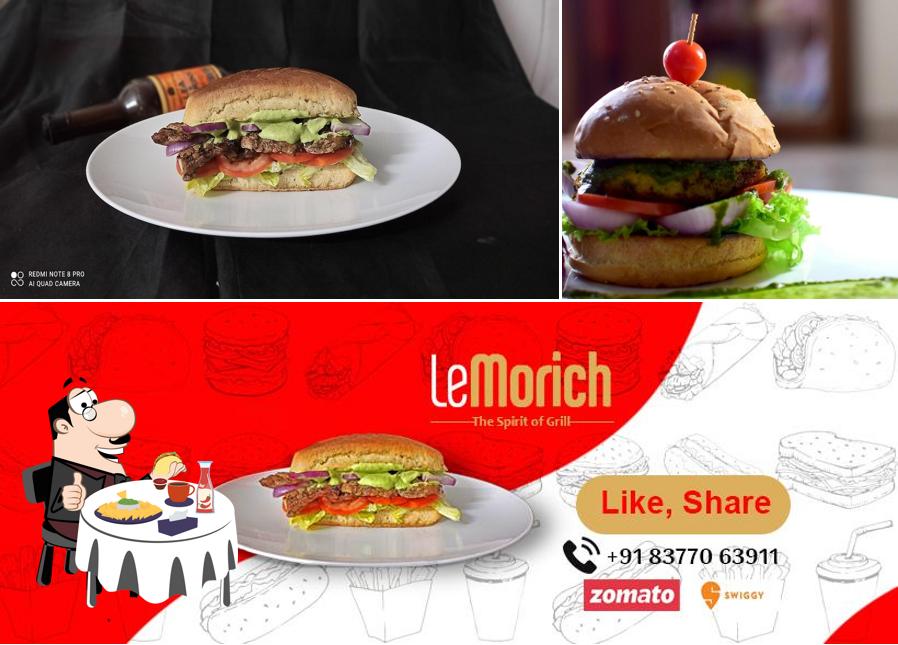 LeMorich restaurant in Malviya Nagar provides a plethora of options for burger lovers