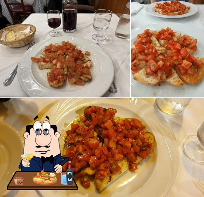 Bruschette al Trattoria Bolognese