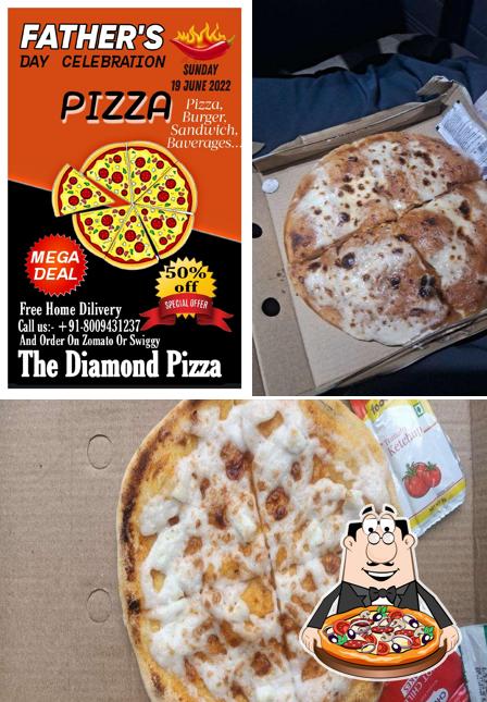 Pick various kinds of pizza