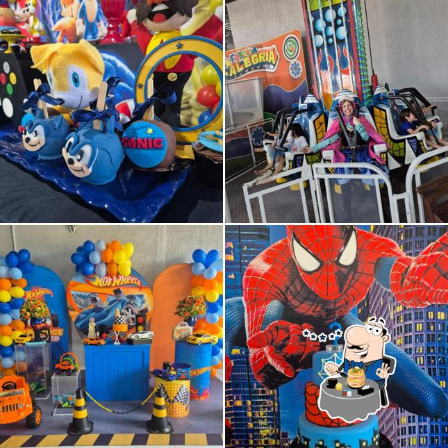 Comida em Buffet Fabrica da Alegria