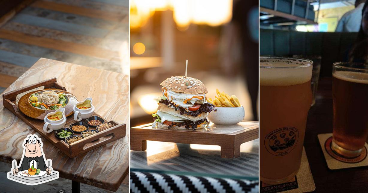 Food at Catamaran Brewing