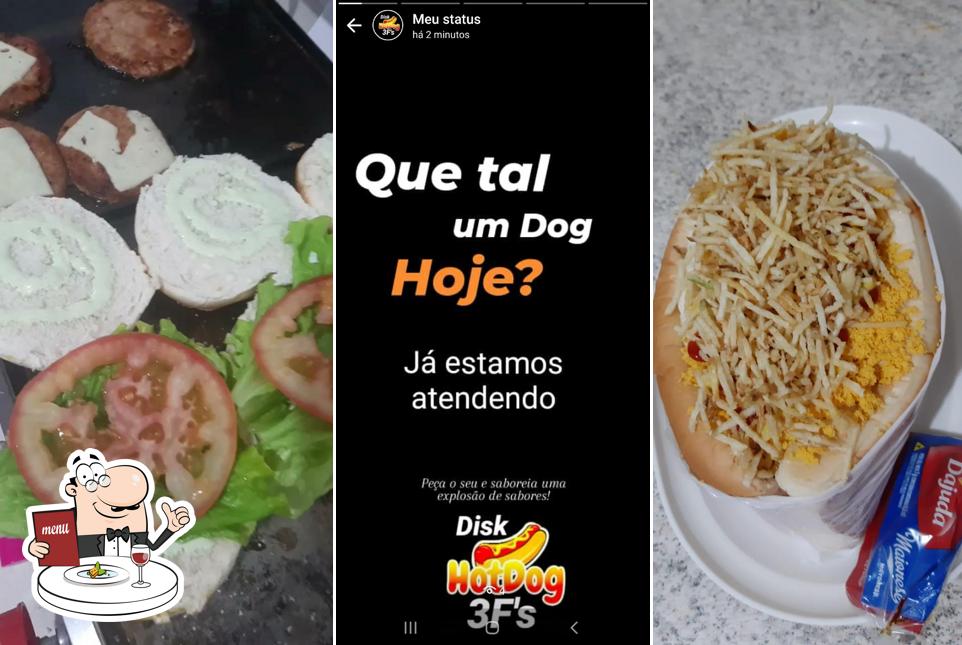 Comida em DISK HOT DOG 3F's Delivery