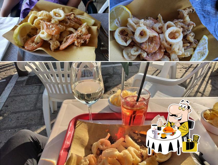 Cibo al La lucertola