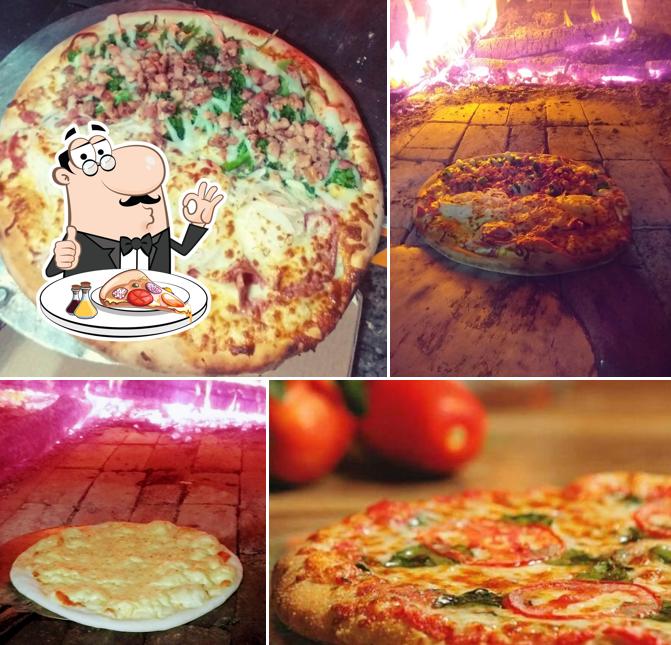 Escolha diversos tipos de pizza