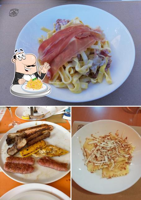 Spaghetti alla carbonara al DA LOLLO SNC di Loris Brighi e Webb Helen