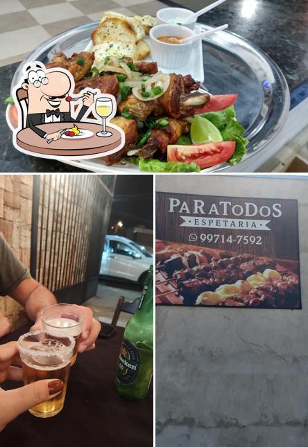 Comida em Paratodos ESPETARIA