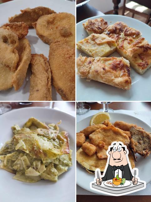 Cibo al Ristorante Antica Trattoria Rocchin