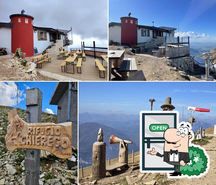 Gli esterni di Rifugio Chierego