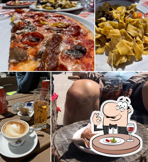 Cibo al Ristorante Monte Cherz
