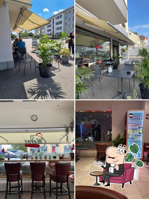 Dai un'occhiata agli interni di Weroz Imbiss Café