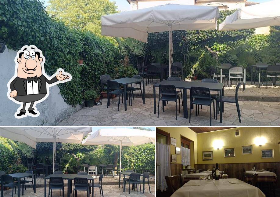 Gli interni di Trattoria Tre Colli