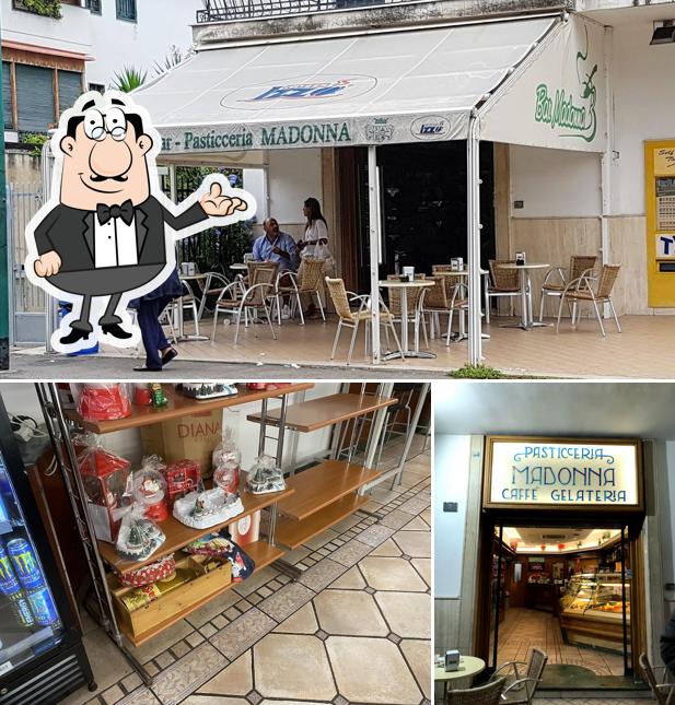 Gli interni di Bar Pasticceria Madonna