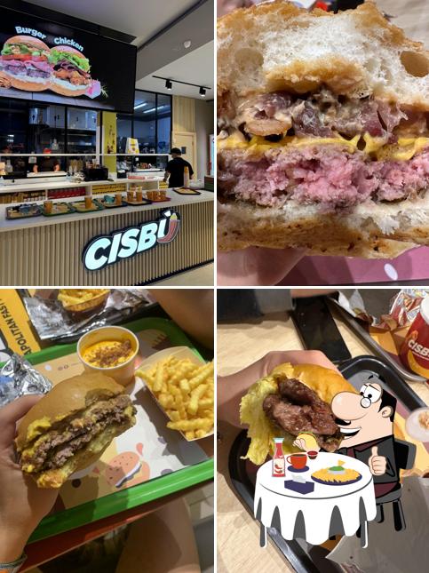Ordina uno dei tipi di hamburger disponibili a Cisbù
