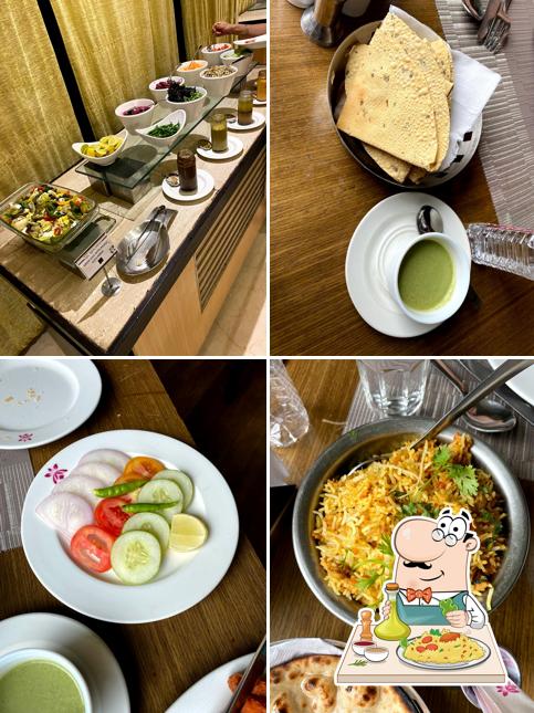 Food at Lime light restaurant