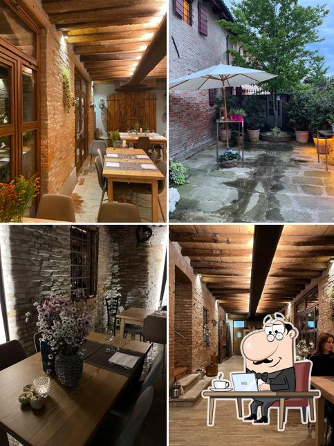 Siediti a un tavolo di CORTE Villa Rossi