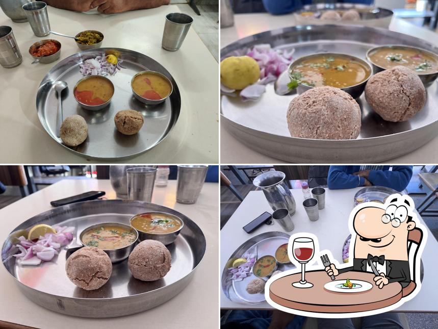 Meals at Maa Bhawani Daal Bati Spe. Churma